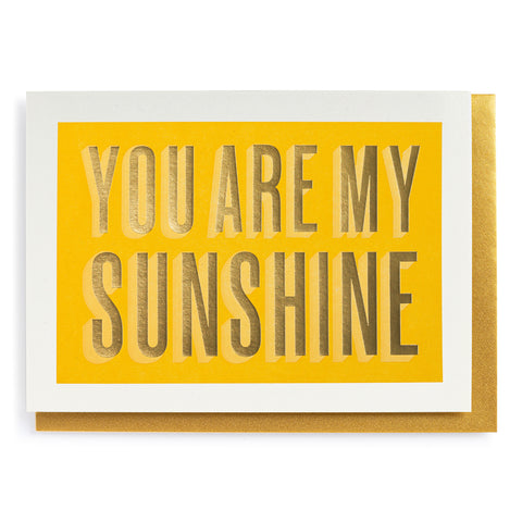 Archivist Gallery Greeting Card - Sunshine
