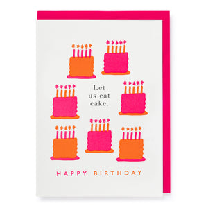 Archivist Gallery Greeting Card - Let us eat cake