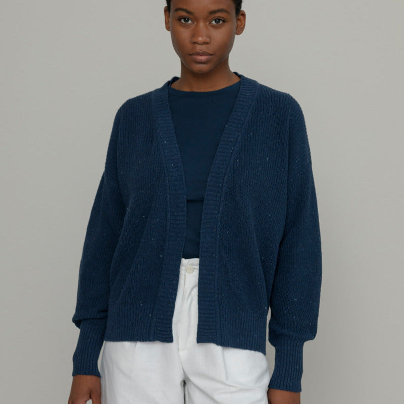 LAST ONE in L - Cara Cardigan - Baltic Blue