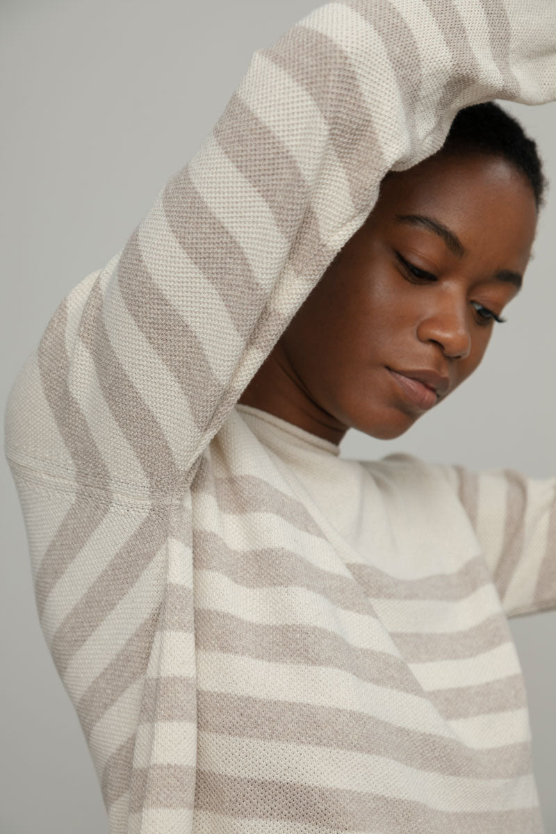 Susi Sweater - Butter White/Beige Avena