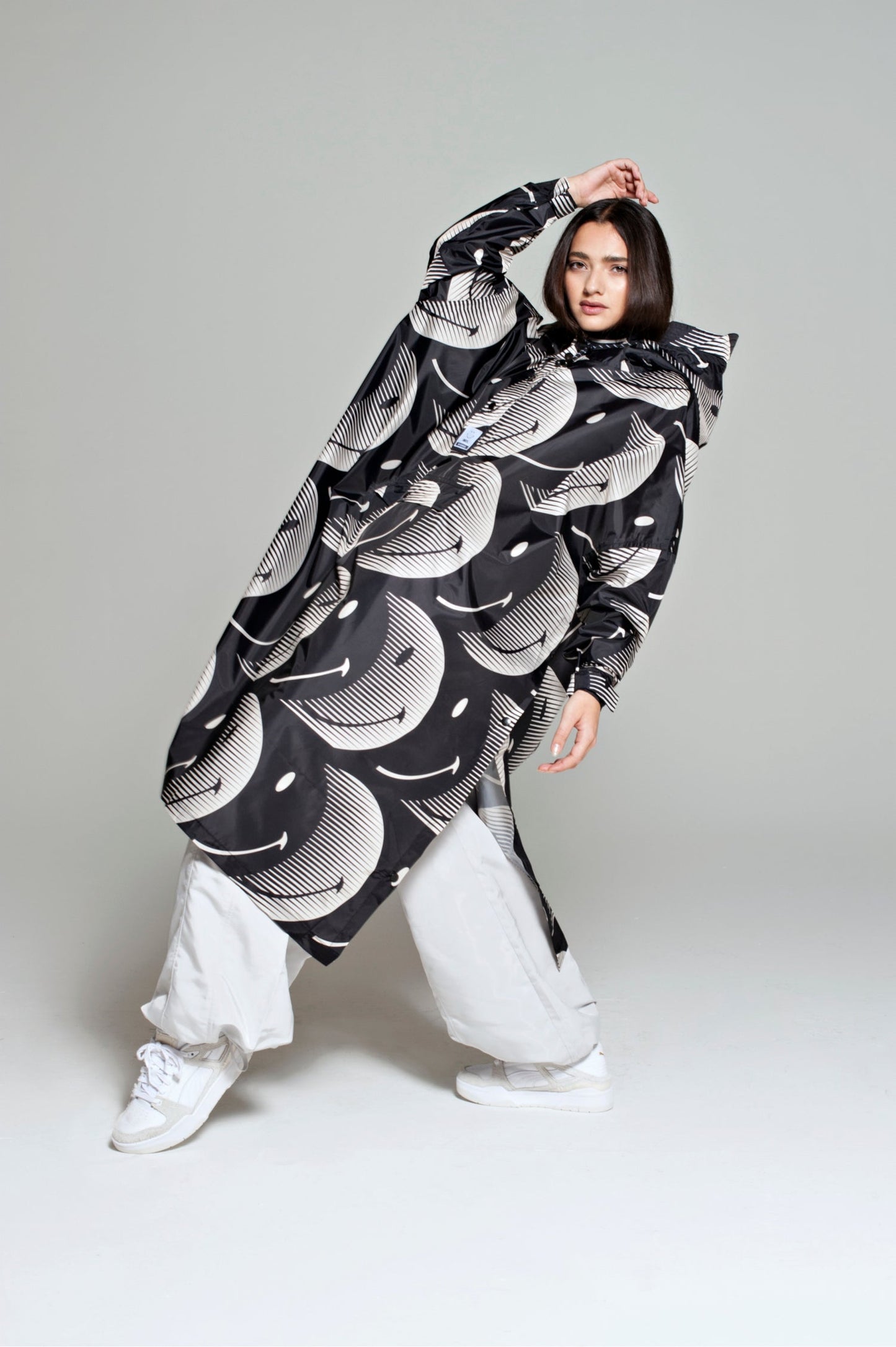 Poncho - Half Moon Smiley