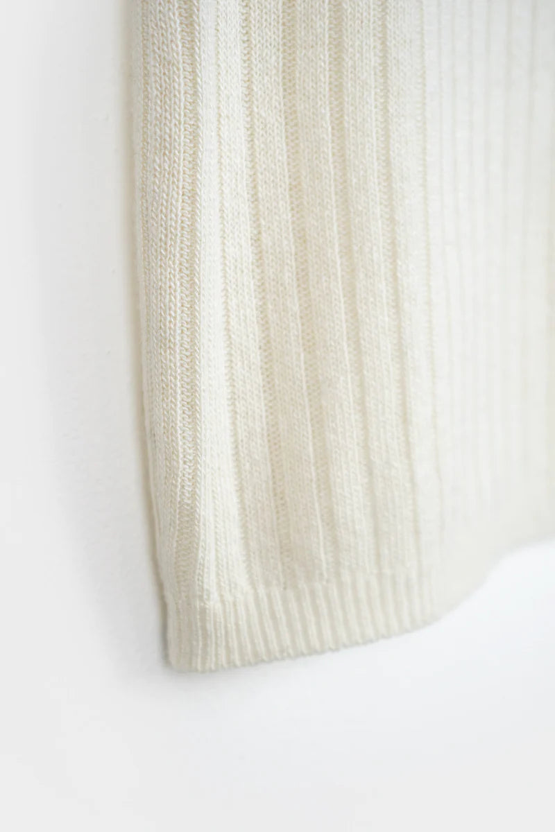 LAST ONE in XS - Renza Silk T-shirt - Off-White