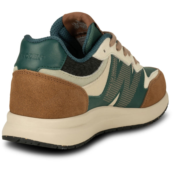 Woden Rigmor Sneaker - Caramel/Deep Forest