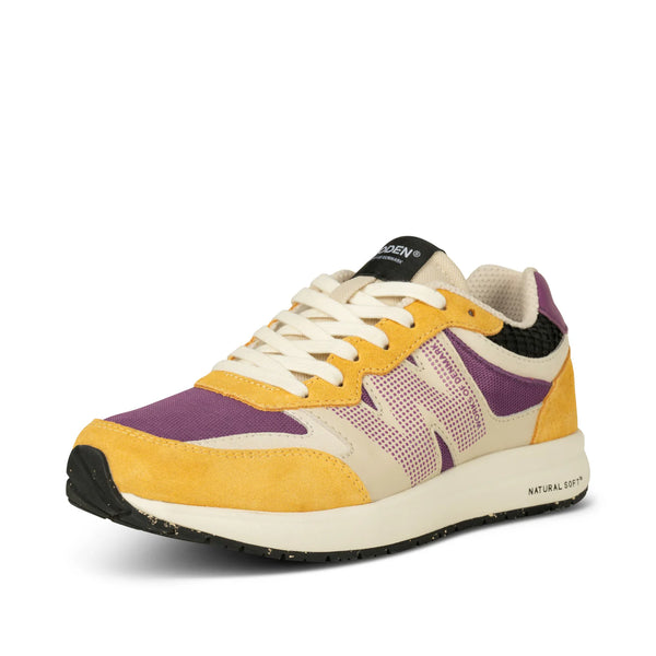 Woden Rigmor Sneaker - Old Gold/Amethyst