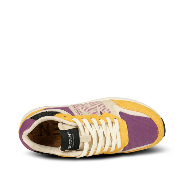 Woden Rigmor Sneaker - Old Gold/Amethyst