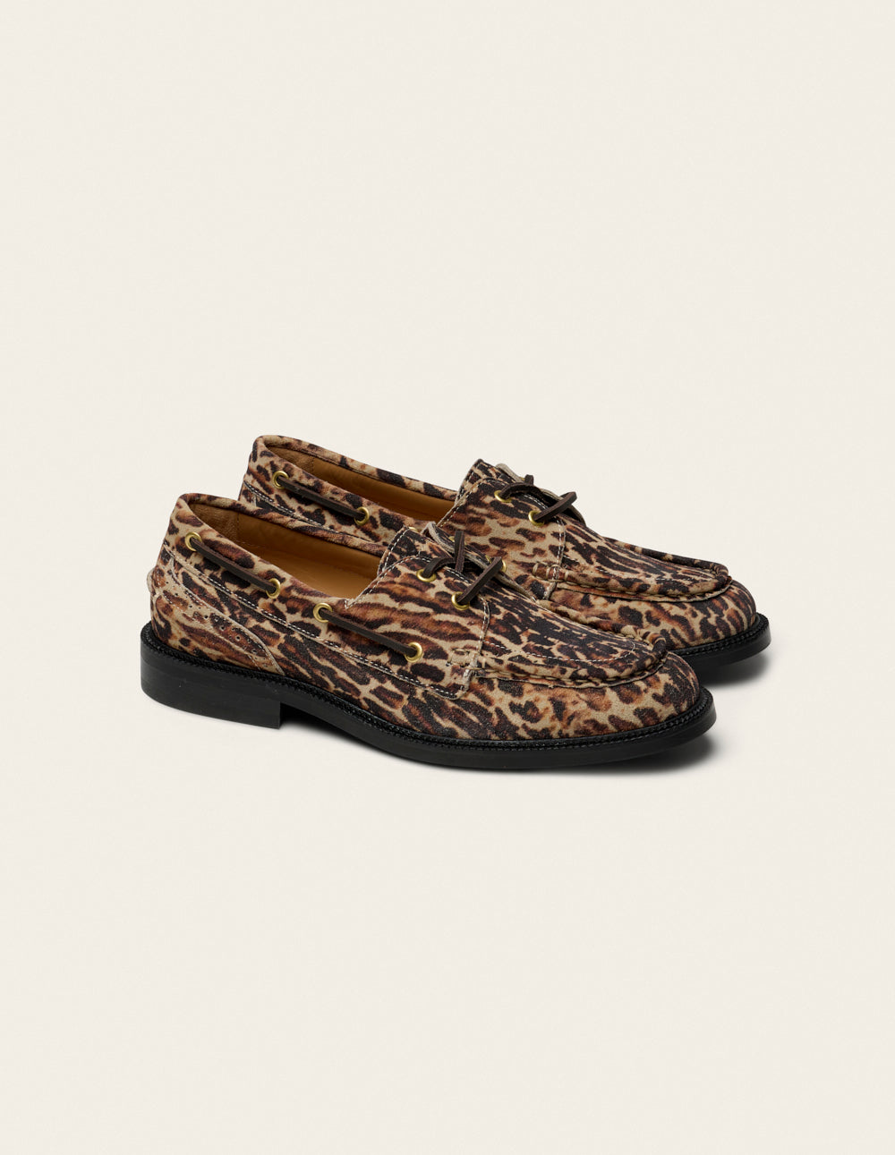 Niza Derbies - Suede Bengal