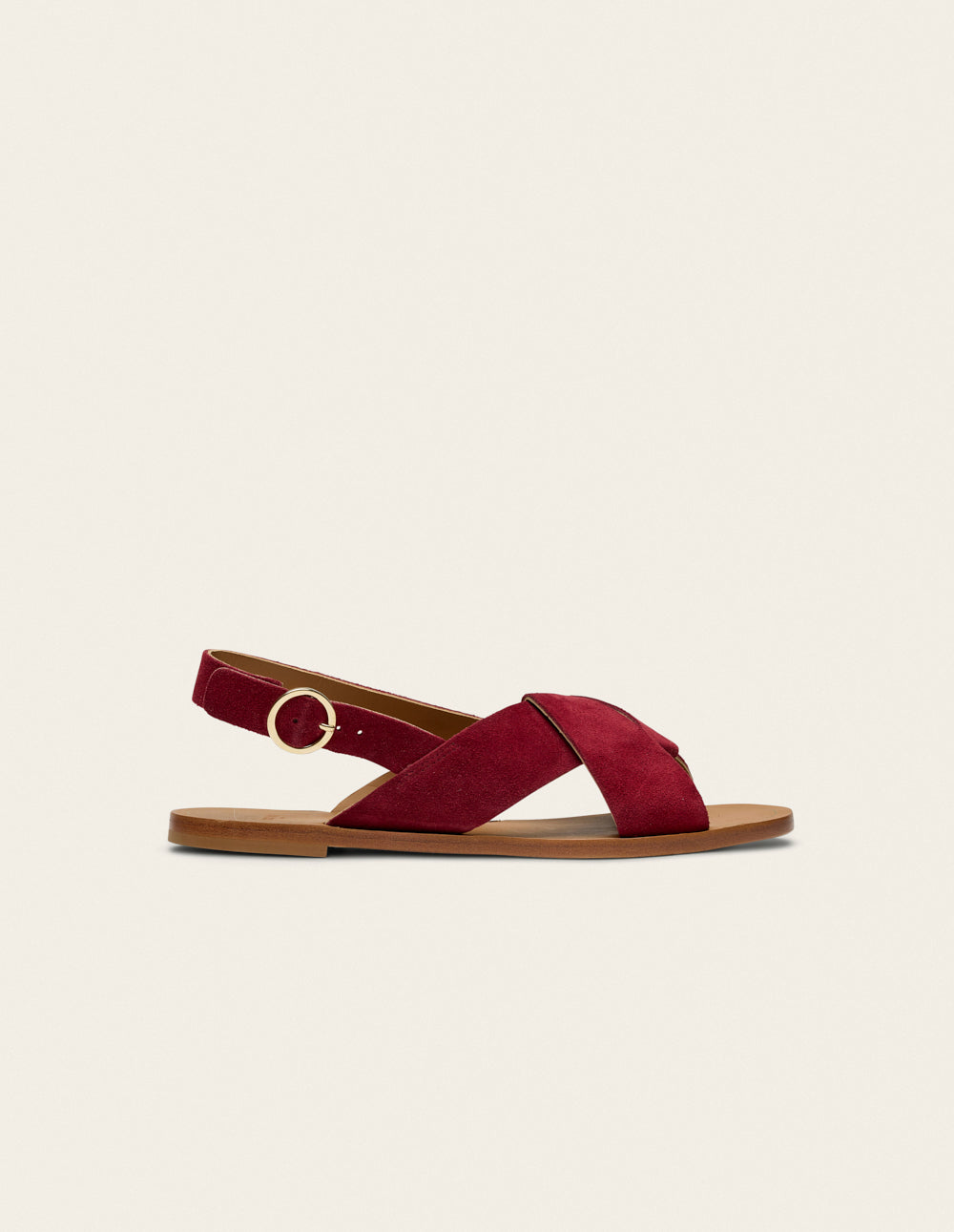 LAST PAIR in 41 - Paloma Sandals - Purple Suede