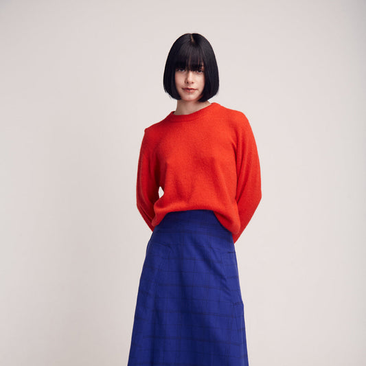 LAST ONE IN S- Babol Alpaca Jumper - Red