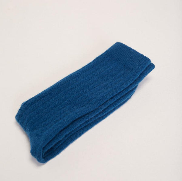 Lisos Wool Socks - Blue