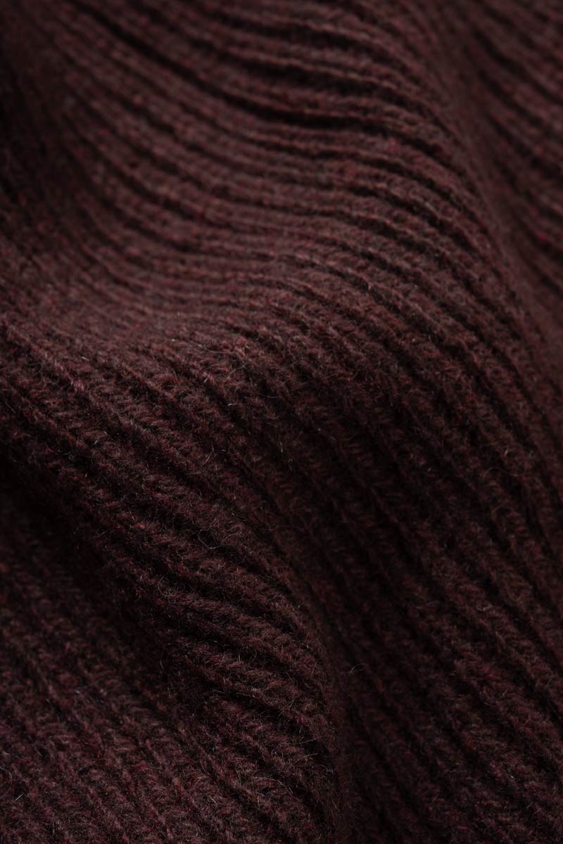 Rifo Recycled Cashmere Scarf Federico -  Coffee Brown