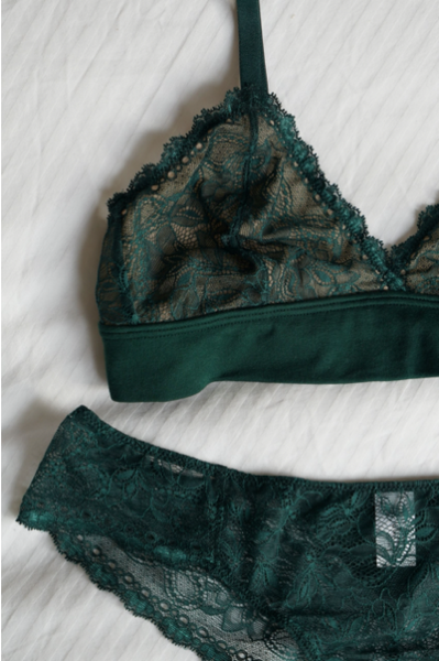 Bellini Bra - Dark Green