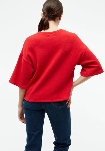 Selma Sweater - Racing Red