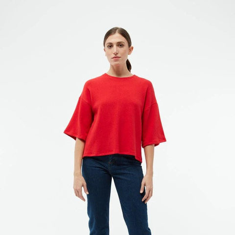 Selma Sweater - Racing Red