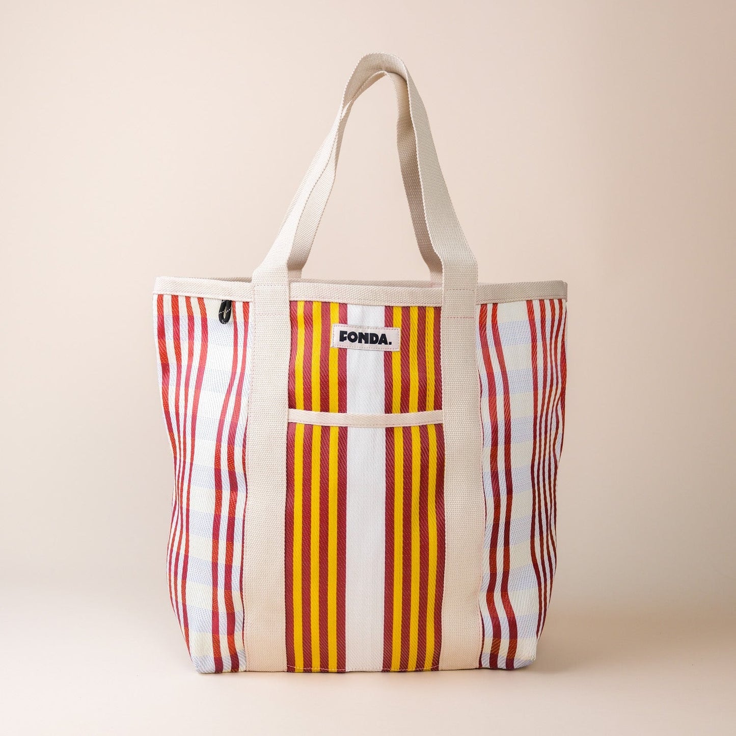 Shopper - White Yellow Red