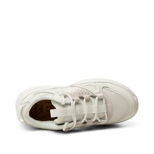 Woden Sif Reflective Sneaker - Blanc de Blanc