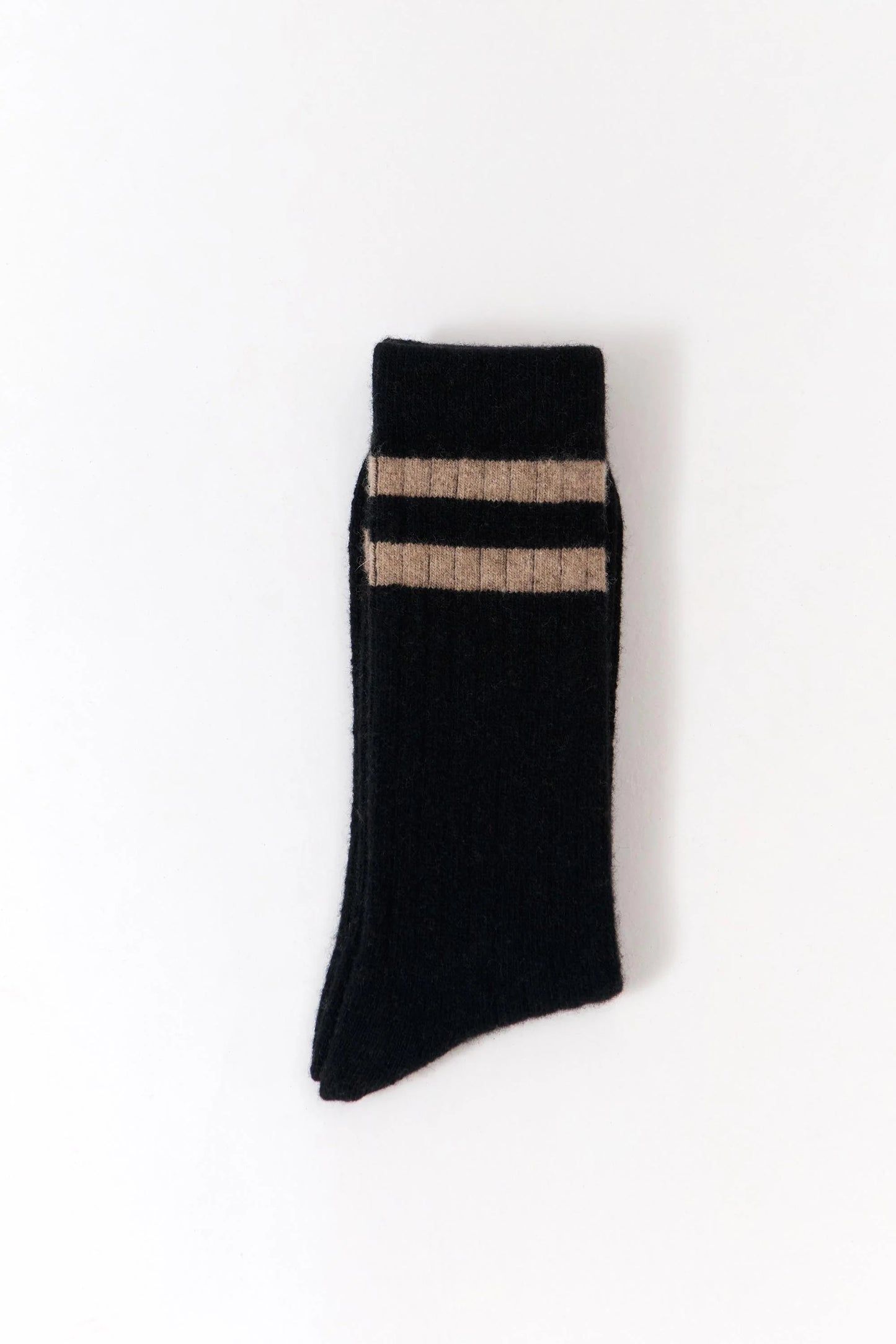 Vintage Wool Socks - Black