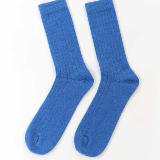 Lisos Wool Socks - Blue