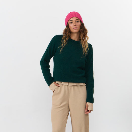 Babol Alpaca Jumper - Dark Green
