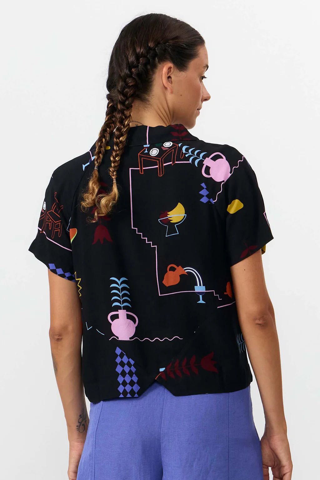 Nyasa Shirt - Holiday Print