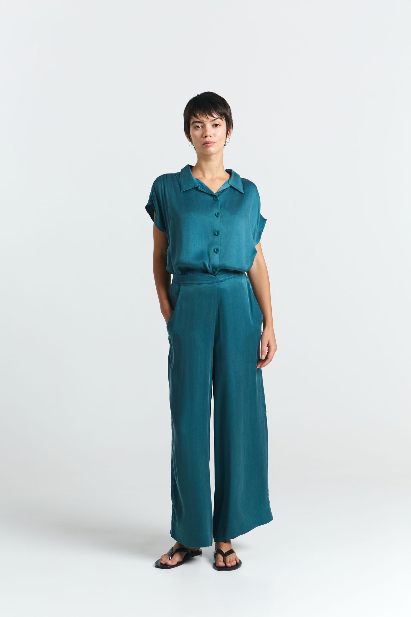 LAST ONE in XL - Kasai Pants - Deep Green