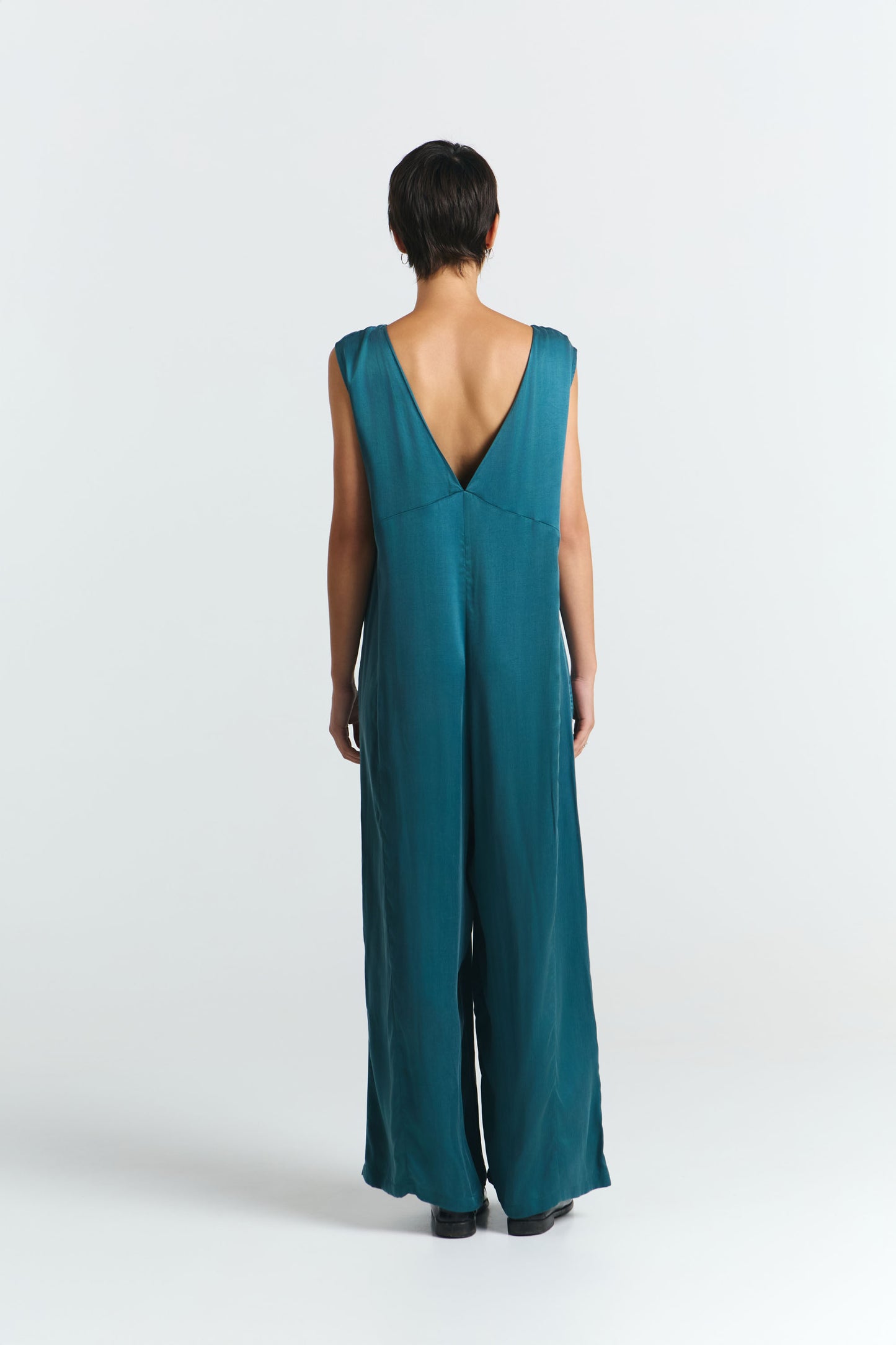 LAST ONE in L - Neiba Jumpsuit - Deep Green