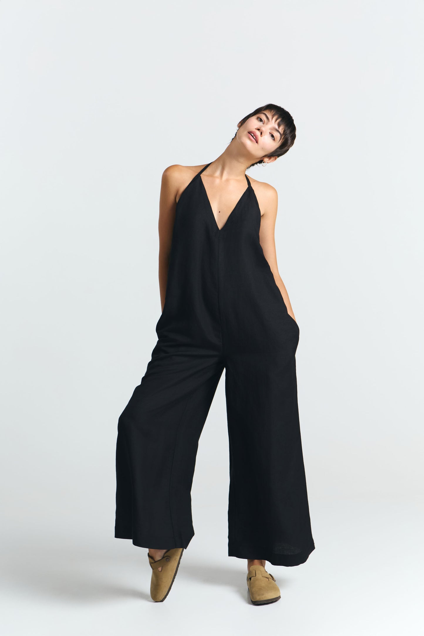LAST ONE in L - Danli Jumpsuit - Black
