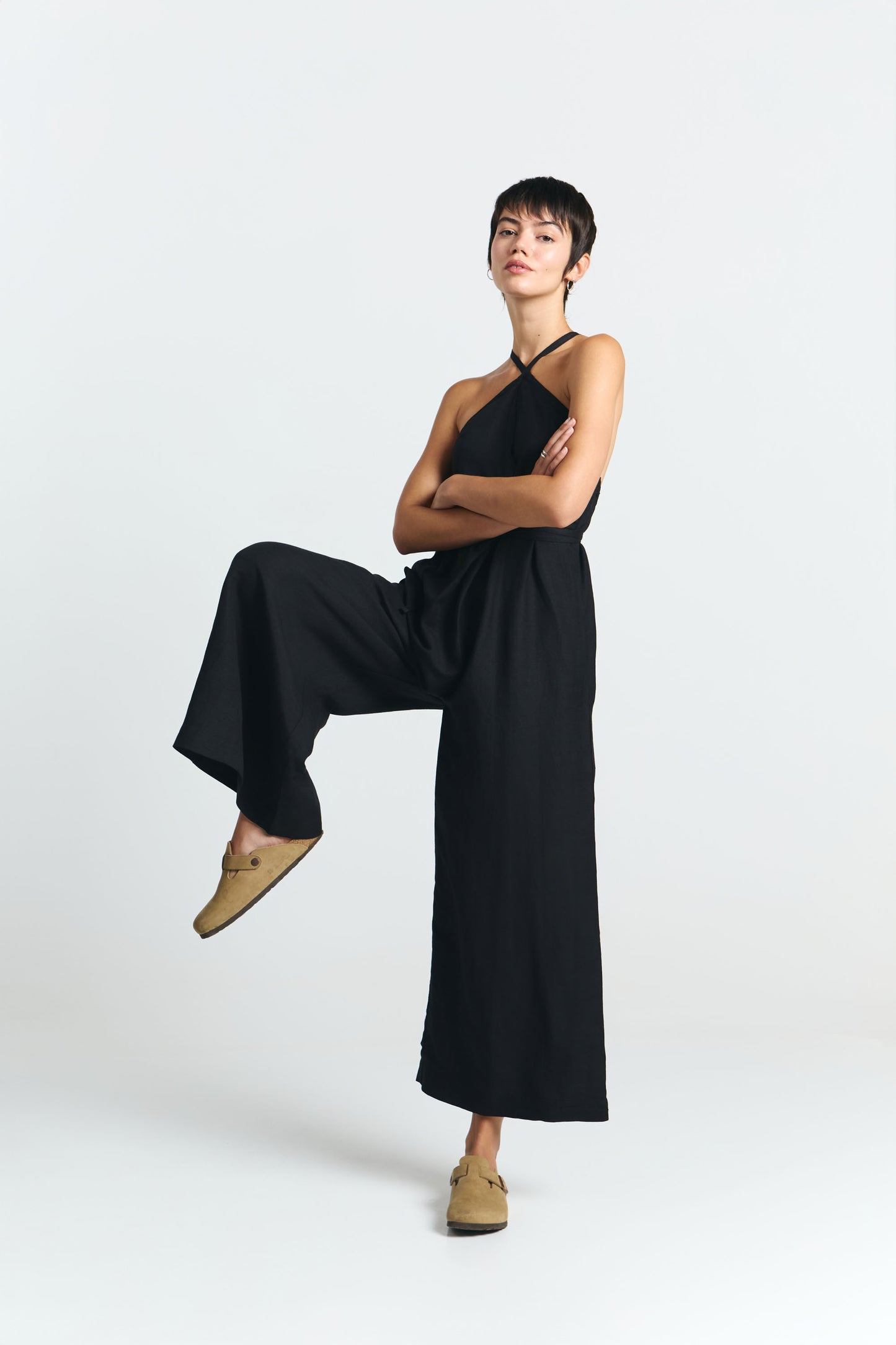 LAST ONE in L - Danli Jumpsuit - Black