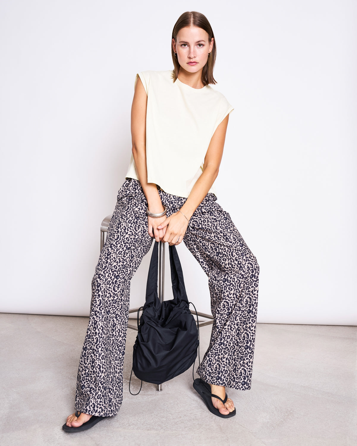 Ovar Boxy Top - Buttermilk