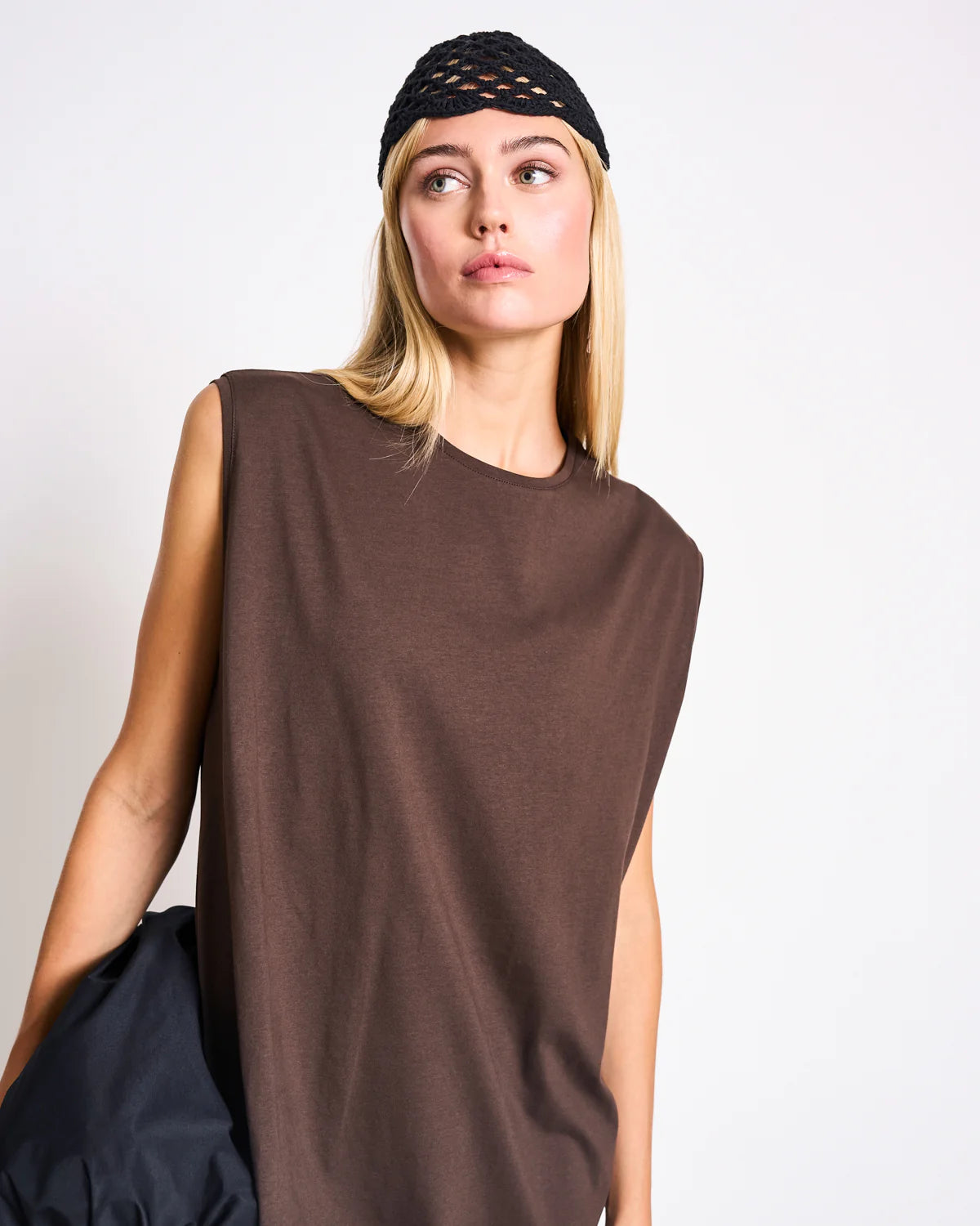 Naniti Mini Dress - Chocolate