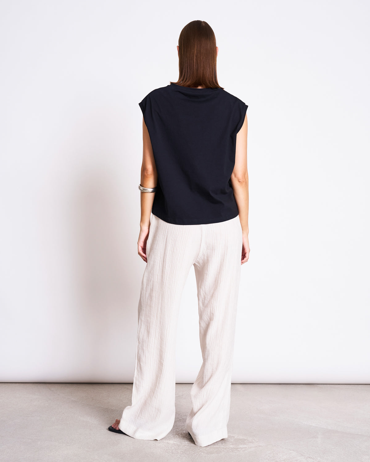 Ovar Boxy Top - Black