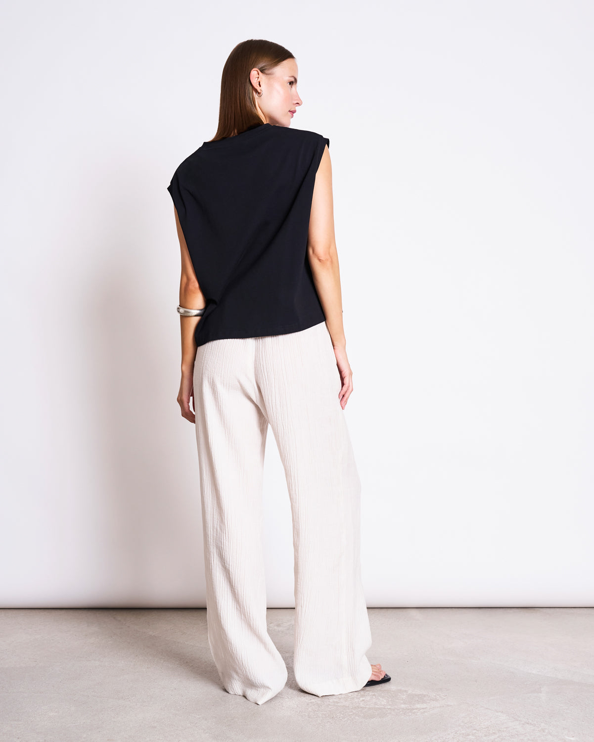 Ovar Boxy Top - Black