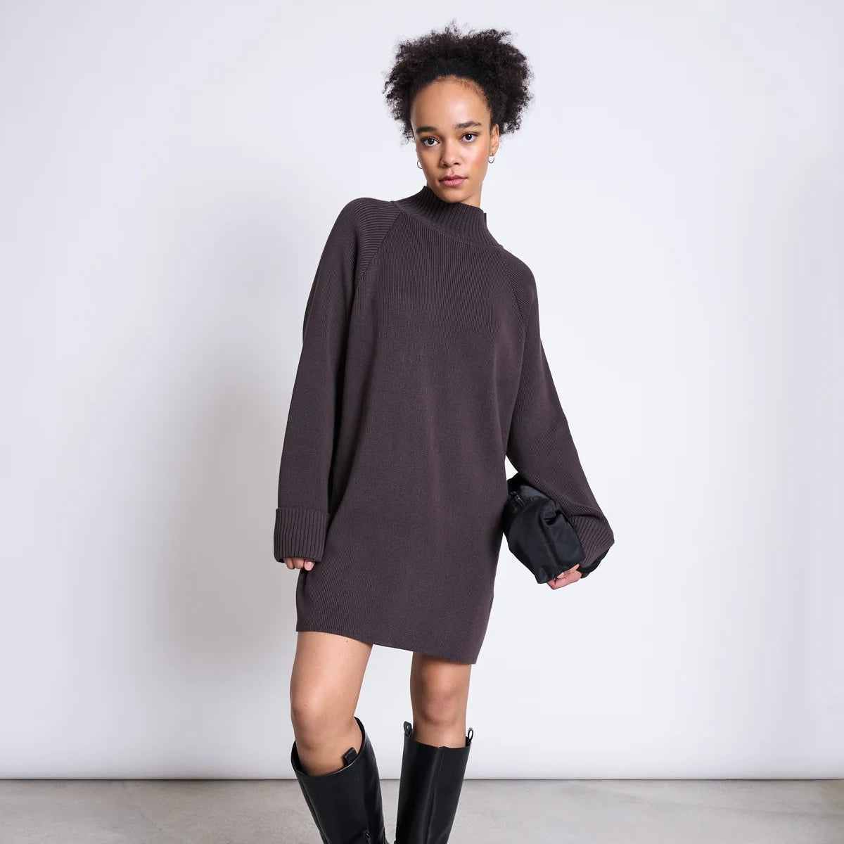 Luny Knit Mini Dress - Zartbitter
