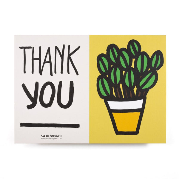 Sarah Corynen Greeting Card - Thank You