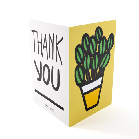 Sarah Corynen Greeting Card - Thank You