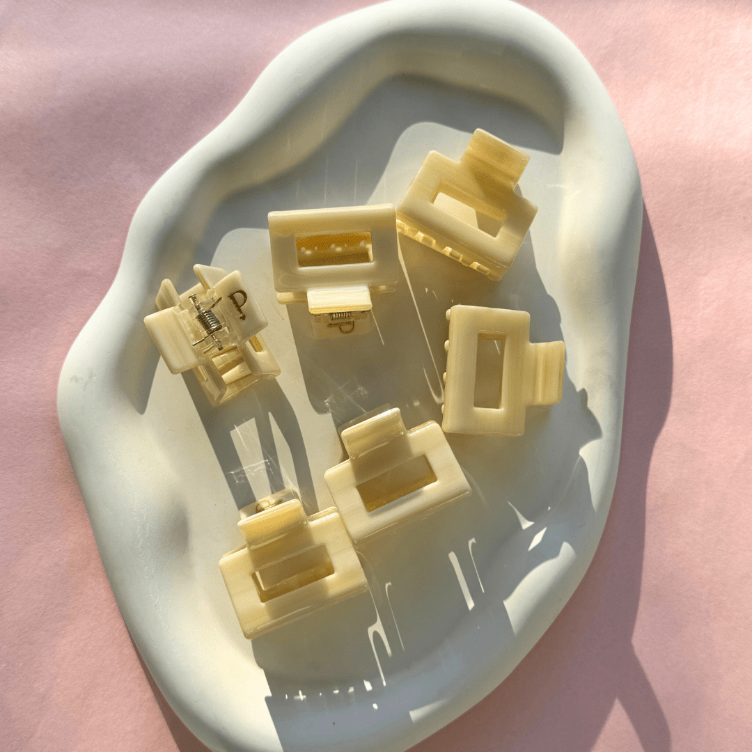 Hair Clip The Minimalist MINI - Vanilla