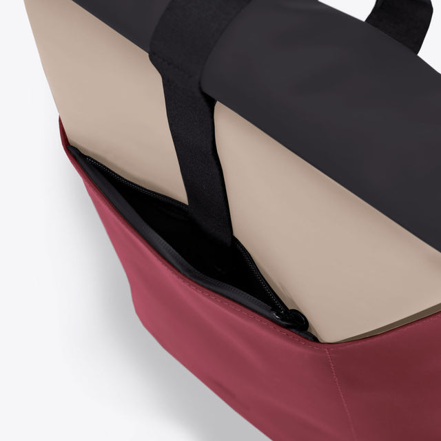 Backpack Hajo Mini Infinity - Sand/Burgundy