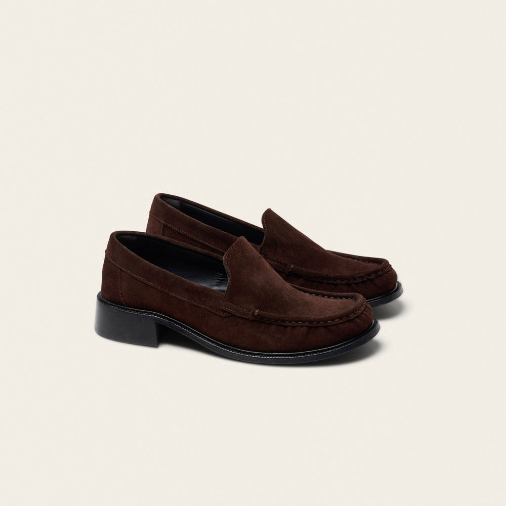 Auri Pumps - Chocolate Suède