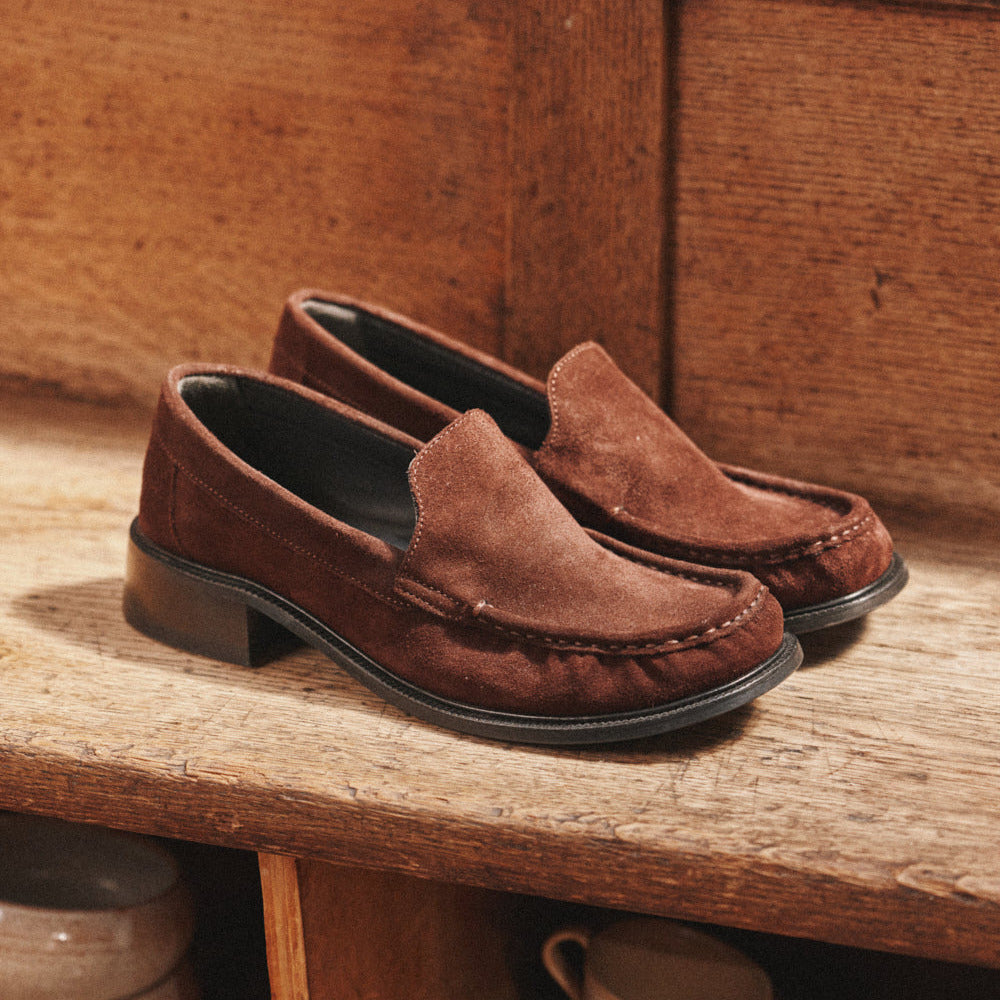 Auri Pumps - Chocolate Suède