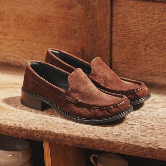 Auri Pumps - Chocolate Suède