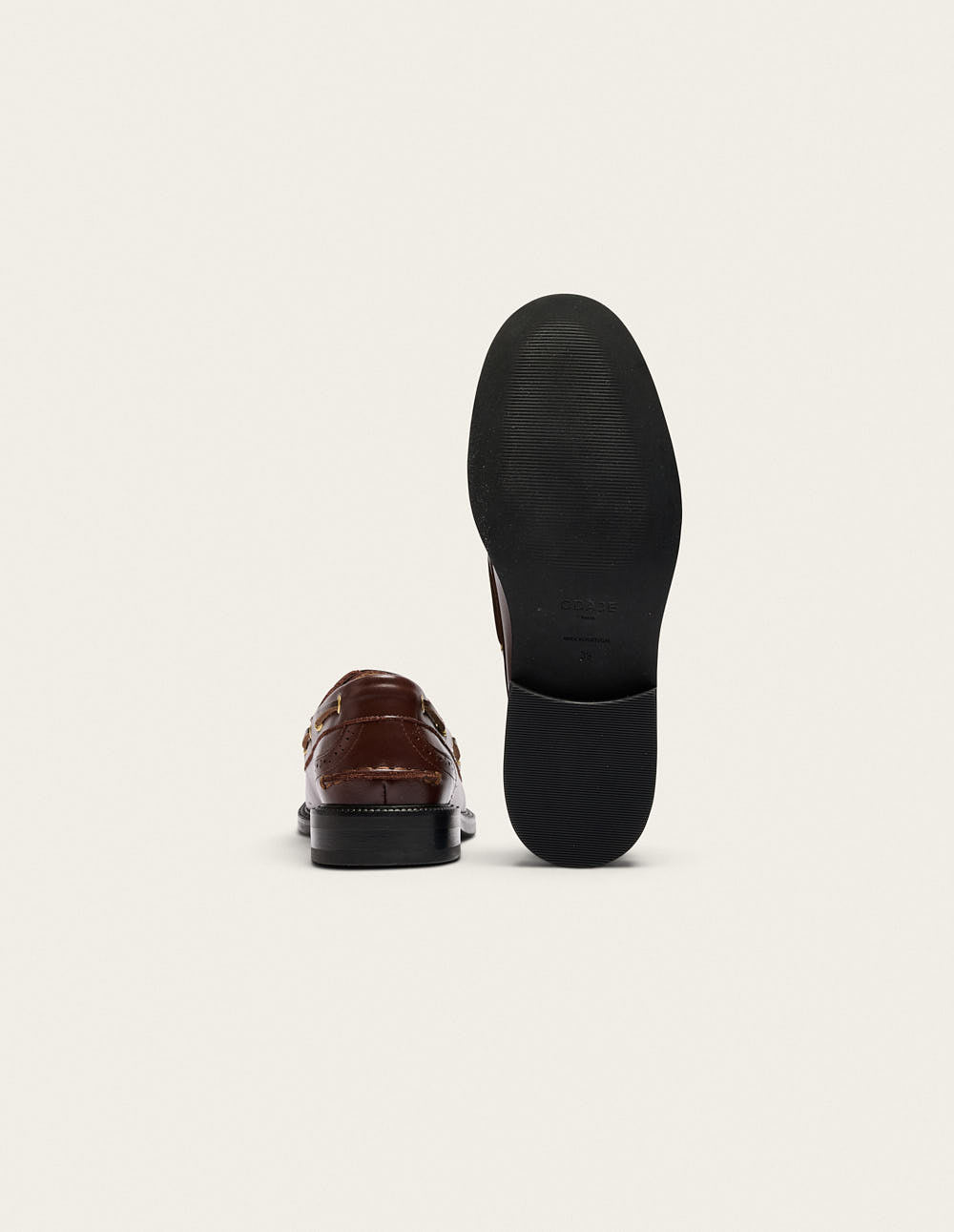 Niza Derbies - Brown Leather