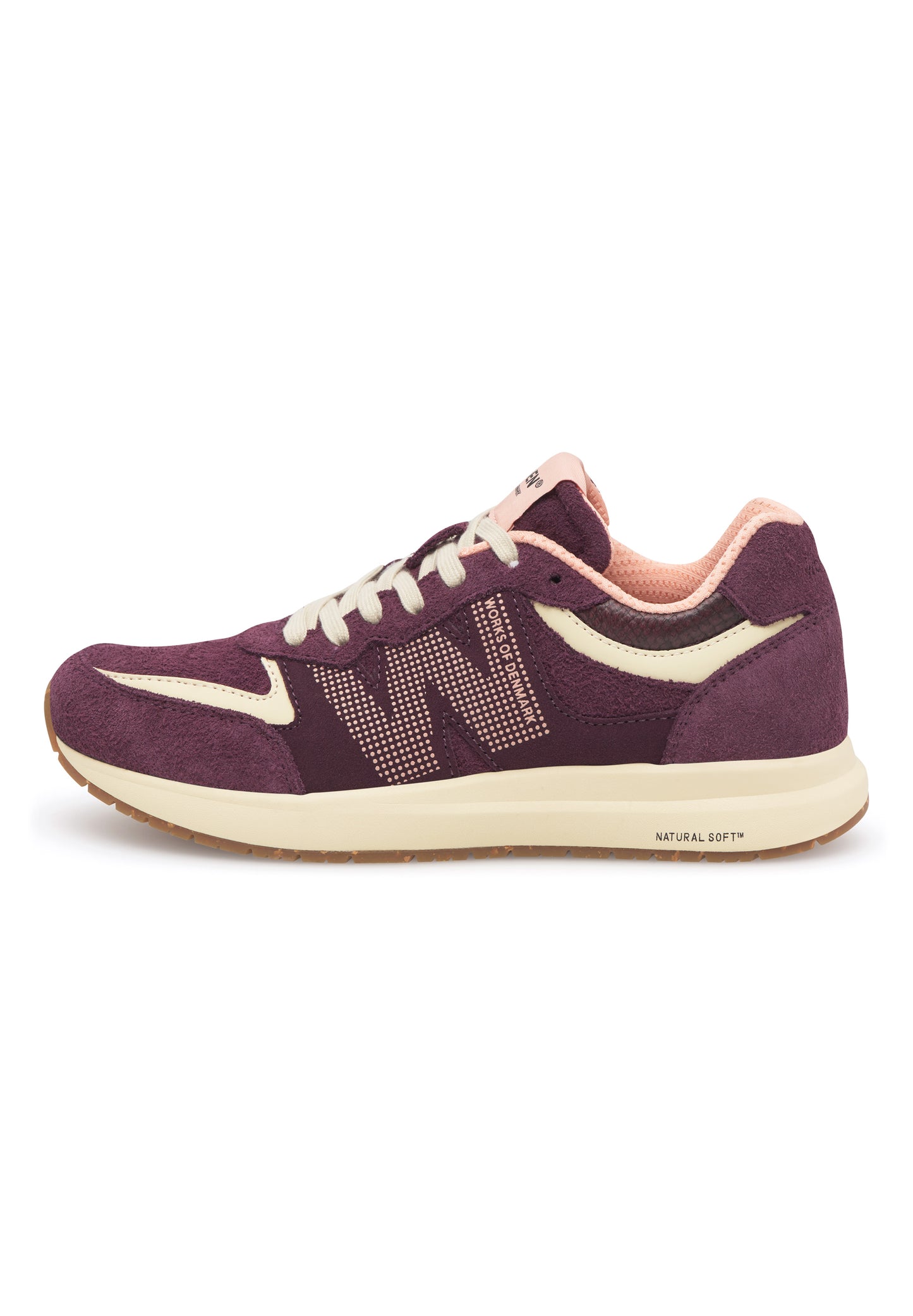 Rigmor Suede Sneaker - Cherry
