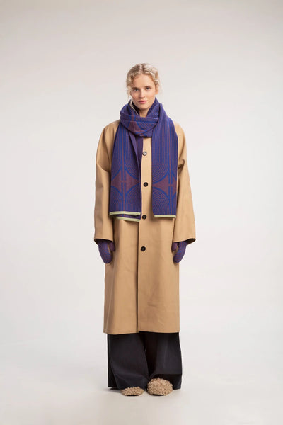 Anni Maxi Scarf -  Plum