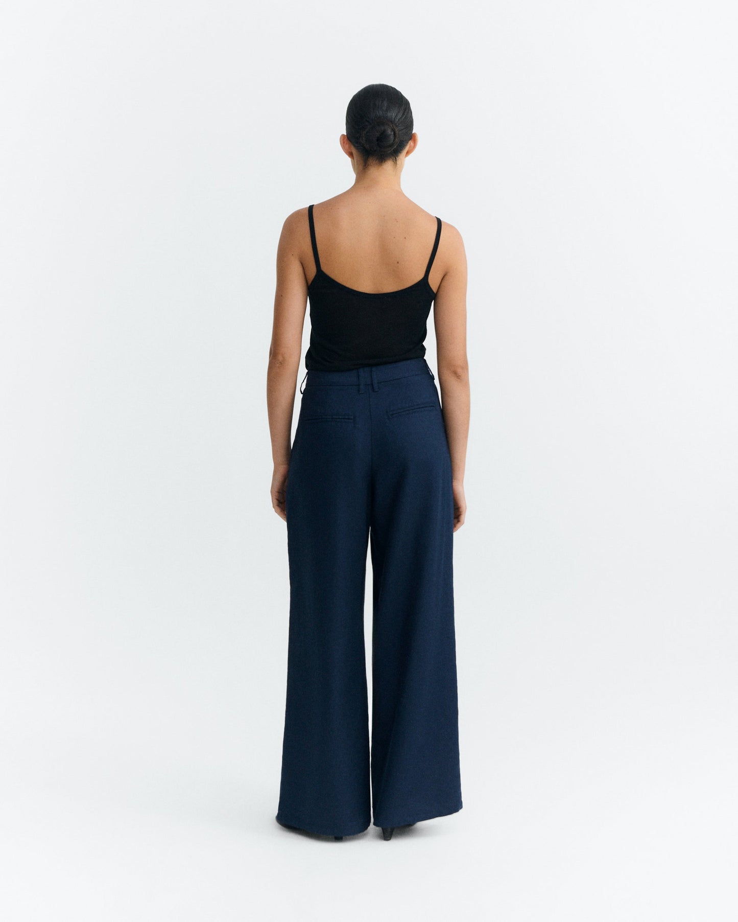 LAST ONES in 34 - Molly Pants - Navy Hemp