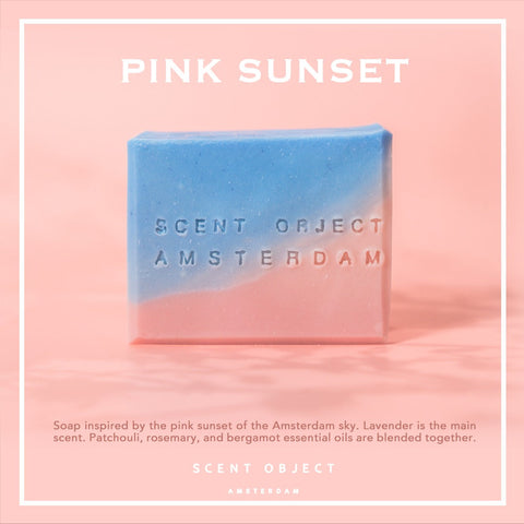 Scent Object Amsterdam Soap Bar - Pink Sunset