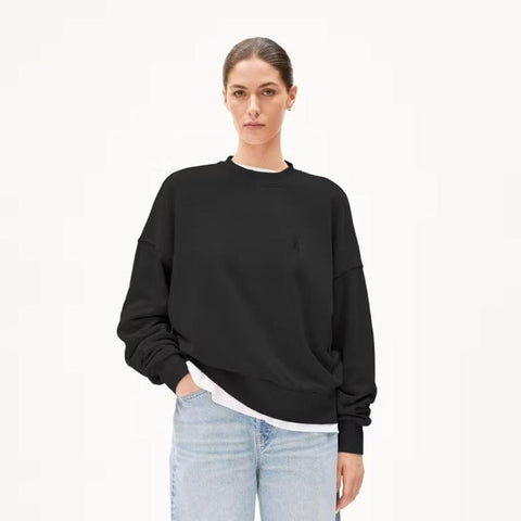 Alizaa Wash Sweater - Black