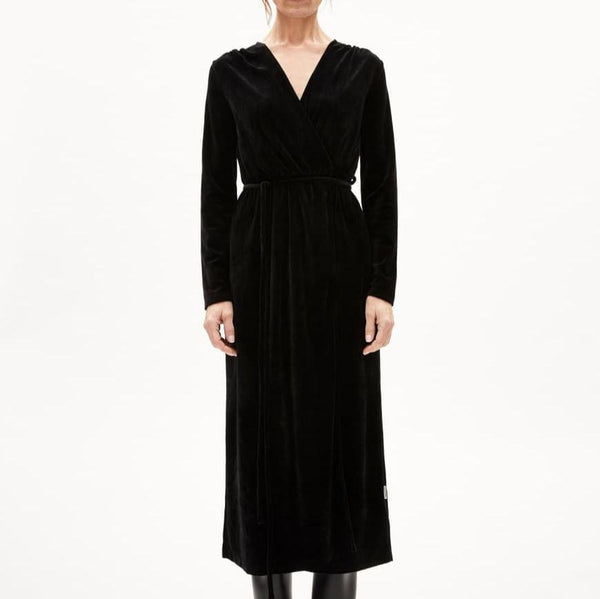 Verlaar Velvet Dress - Black