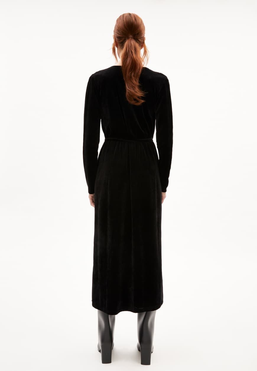 Verlaar Velvet Dress - Black