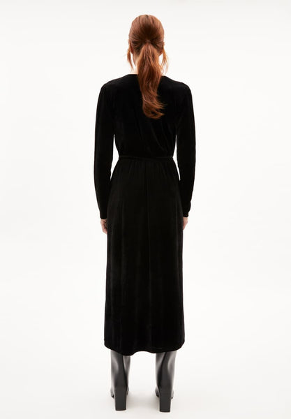 Verlaar Velvet Dress - Black