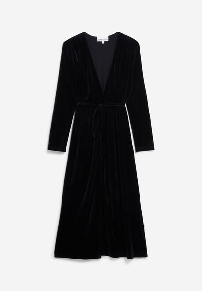 Verlaar Velvet Dress - Black