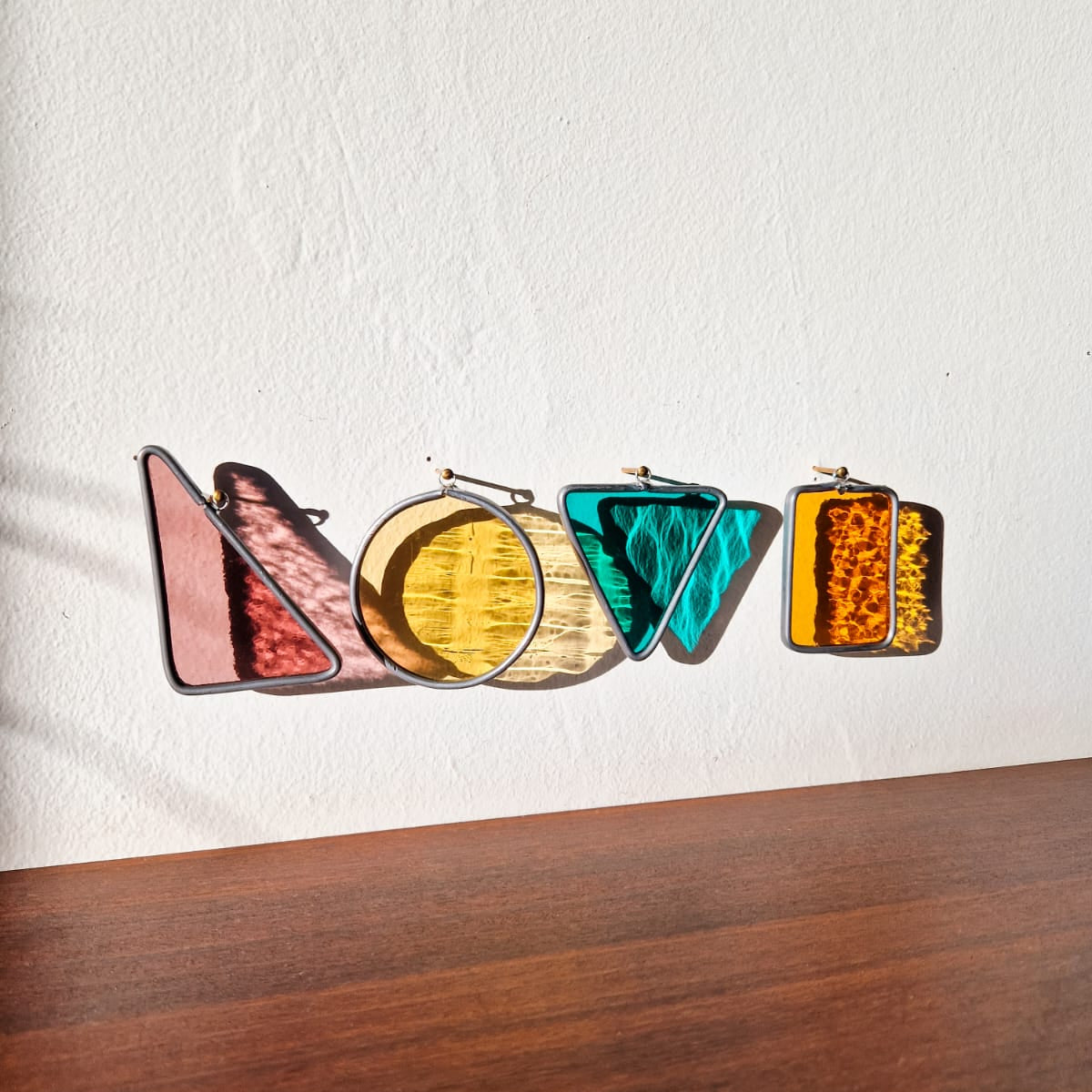 LOVE series - glass artwork